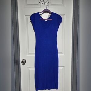 Anthropologie Large Blue Maxi Dress, See You Monday Los Angeles